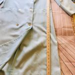 Lee Vintage Heury  Light Green Belted Dress Coat Custom Made  Collectible Photo 4