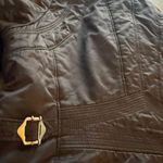 Mossimo Women’s Quilted Polyester Moto Jacket XL – Black Utility Style Brown Photo 5