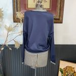 Aritzia  Wilfred Free Junction Navy Sweatshirt Collegiate Preppy - Sz M 🧡🎀 Photo 7