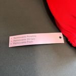 Wild Fable Red Rose Strapless Padded Push Up Bikini Top Removable Straps/pads/rose Sz S NWT Photo 1