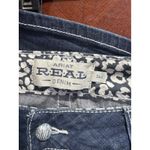 Ariat  REAL Denim Womens Bootcut Jeans Dark Wash Embroidered Pockets Size 34S Photo 2