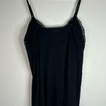 Jaclyn Smith Jacqueline Smith Black Lace Trim Slip Dress - Size Small Photo 6