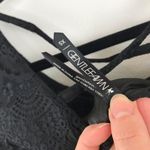 Gentle Fawn  black‎ laced scallop hem dress Photo 4