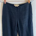 Michael Kors  100% Linen Black Pants. Size 4 Photo 1