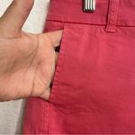 J.Crew  Womens Shorts Pink Watermelon 4” Stretch Chino Cotton Blend Size 12 Photo 5