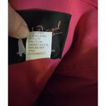 Mac Duggal  Strapless‎ Mini Dress Size 4 Maroon Velvet Embellished Photo 5