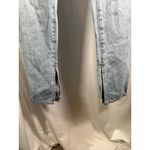 BLANK NYC The Cooper Light Wash Split Hem Straight Leg Jeans Size 27 Photo 4