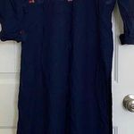 EUC | Women’s embroidered kurta — XL Blue Photo 0