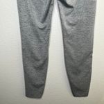 Zyia active gray & neon striped full length leggings size 4 Photo 3