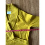 Anthropologie Ett:Twa Gold Wrap Wool Blend Sweater Size Small Photo 4