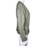 Athleta ‎ Sweatshirt Womens Medium Green Cruise Long Sleeve Top Lounge Athleisure Photo 1