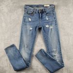 BLANK NYC  Women's Jeans Blue Distressed Skinny Classique Size 25 Photo 0