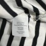 J.Crew White Black Striped Embroidered Bell Photo 6
