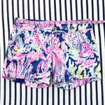 Lilly Pulitzer Callahan Shorts in Sunken Treasure Indigo Print Size 0 Photo 2