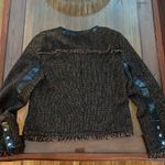 MM Couture Tweed Blazer/Jacket Wool blend and Faux Leather. Photo 3