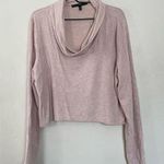 White House | Black Market Pale Pink Cowl Neck Sweater Women’s Size XL Photo 6