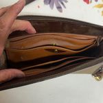 Dooney & Bourke Vintage Crossbody Equestrian Purse Tan & Brown Bag 80s Photo 13