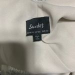 Bardot  floral silver metallic flutter sleeves‎ mini dress US 10 cocktail party Photo 3