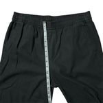 Old Navy  High Rise Linen Blend Wide Leg Pants Black Jack Size Medium Photo 6