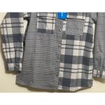 Columbia Sportswear Co. Long Sleeve Button Down plaid gray women's shirt Small Photo 4