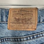 Levi's  550 Orange Tag Vintage High-Rise Blue Jeans Size 31 Photo 7