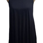 Forever 21  Black‎ Sleeveless Tank Top Casual Swing Dress Size M Photo 0