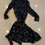 Escada NWT $1295 Wrap Dress Sz 40 Dvinara Style Black Photo 6