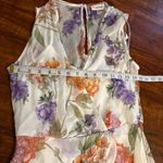 Calvin Klein  floral white Hydrangea High-Low wedding guest dinner Maxi Dress 6 Photo 12