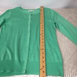 New York And Company  womens S green cardigan button down sweater Photo 6