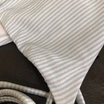 LA Hearts blue and white striped bikini top Photo 2