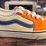 Vans  Sk8-Low Reissue SF – Orange/Blue/White – Men’s 7.5 / Women’s 9 Photo 0