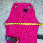 Donna Karan  Belted Midi Sheath Dress Hot Pink 6 Photo 7