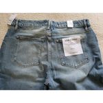 Good American  Good Classic Skinnyish Fit Distress Indigo Hi-Rise Jeans Sz 14/32 Photo 4