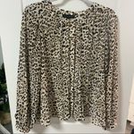 Banana Republic  Print Pleated Shirt Photo 8