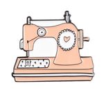 Set Of 2pcVintage Style Sewing Machine Brooch Color Design Badge‎ Black Photo 6
