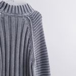 Free People  Sweetheart Chunky Knit Long Sleeve Sweater Photo 6