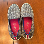 Rothy's  The‎ Original Slip On Sneaker Gray Snake Print Size 9.5 Photo 4