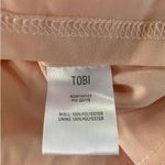 Tobi Dress Womens Medium Pink V Neck Shift Slip Line Stretch Mini Photo 4