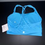 Lululemon Energy Longline Bra Medium Support, B–D Cups - Kayak Blue Light Photo 6
