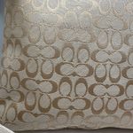 Coach  Tan and Off White Signature Canvas Crossbody Photo 5