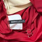 MiracleSuit  Swimsuit Red One Piece Surplice 10 Photo 5