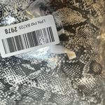 Top Blouse Shirt Womens Plus 2X Black Snakeskin Summer Casual Short Sleeve B3 Photo 2