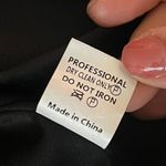 Cazinc The Label Women's Black Cropped Open Front Blazer Jacket Size 8 Photo 3