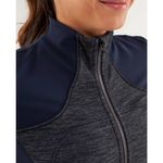 Lululemon  Forme Jacket Reversible Slub Luon Material Denim Inkwell - Size - 8 Photo 1