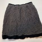 Promod Black and White Bubble Mini Skirt Size 8 Photo 7
