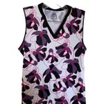 White Sierra Slazenger Golf size medium women's purple/pink print top Photo 0