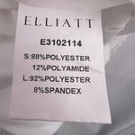 Elliatt  Feminise Textured‎ Puff Sleeve Mini Dress Large White New Photo 7