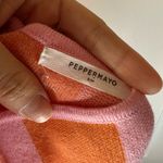 Peppermayo The Groove Knit Halter Dress - Pink and Orange Checkers Photo 4