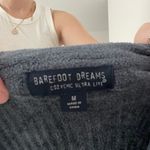 Barefoot Dreams  Cozy Gray Button Up Tunic Cardigan Photo 3