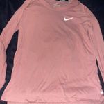 Nike Dry Fit Pink Long Sleeve Photo 0